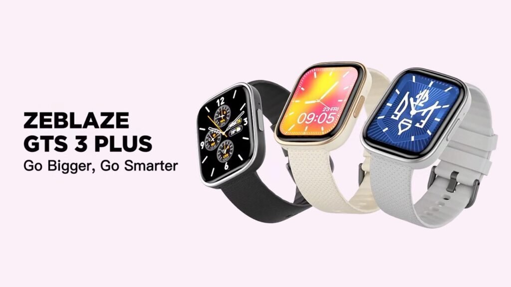 Zeblaze GTS 3 Plus: Exceptional Smartwatch Features At an Affordable Price Of Just $28